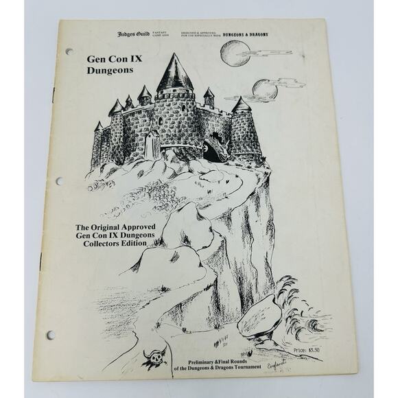 Judges Guild Gen Con IX Dungeons 1978 Dungeons & Dragons D&D - Picture 1 of 10